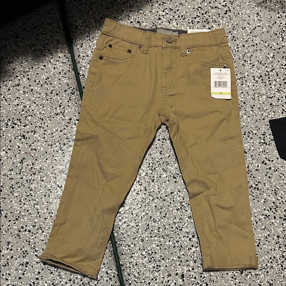 Lucky Brand Kids Tan Casual Pants